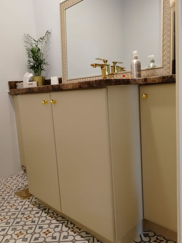 Bathroom Units Totally Wrapped Interior Wrapping Service Dubai